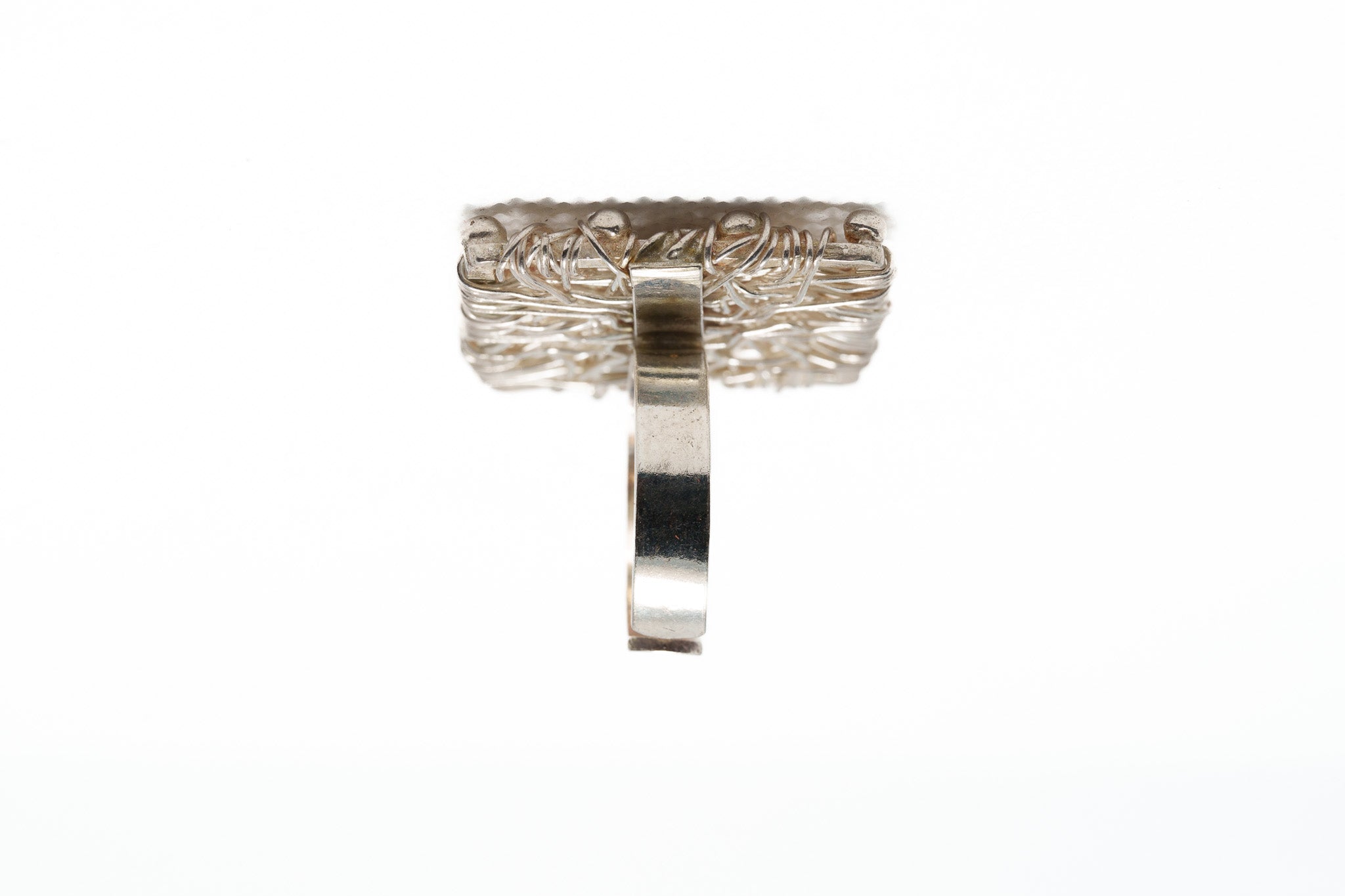 Silver Labyrinth Ring