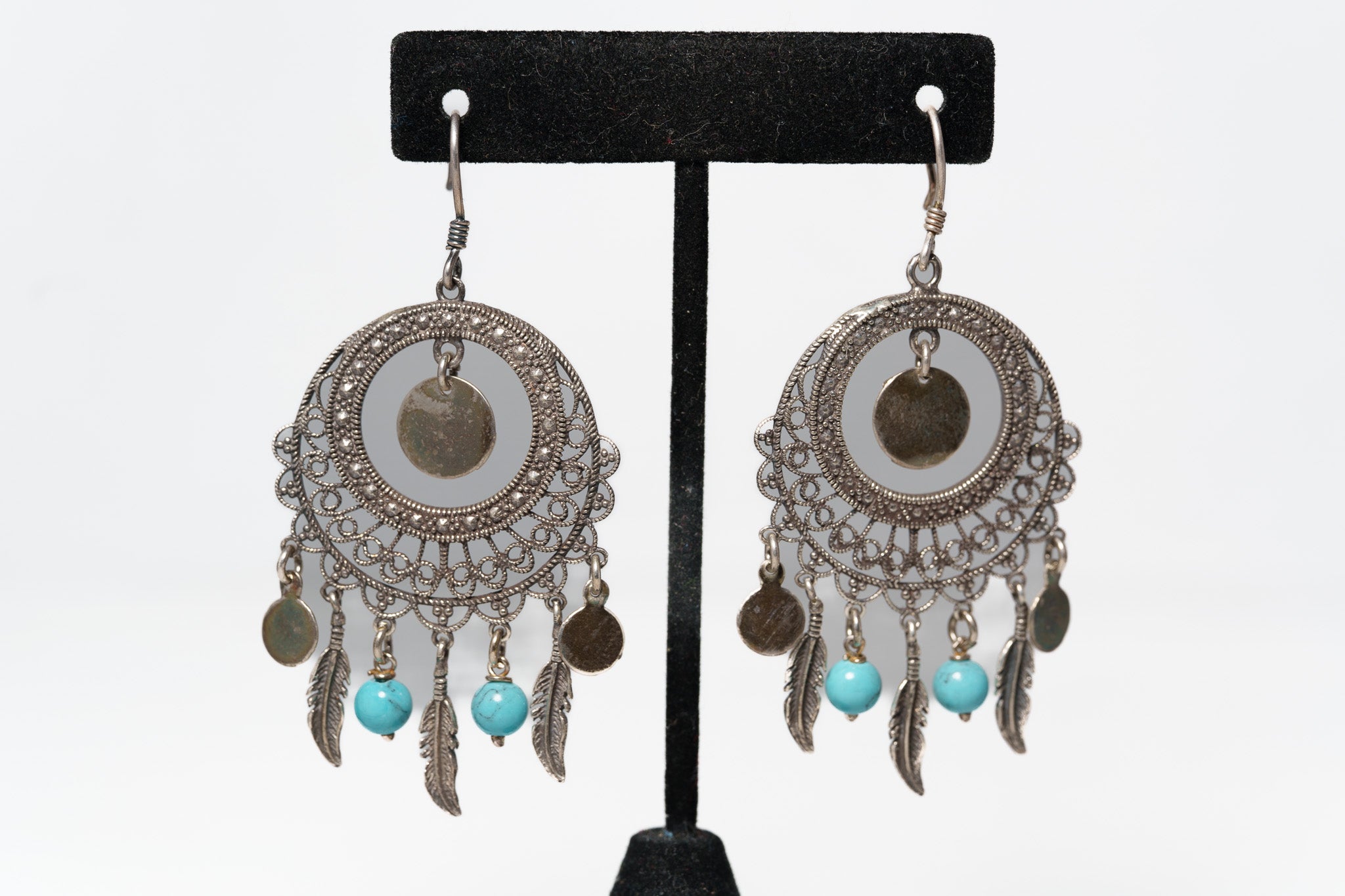 Silver 925 Earrings & pendant set