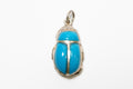 Egyptian Turquoise Scarab Pendant