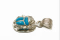Egyptian Turquoise Scarab Pendant