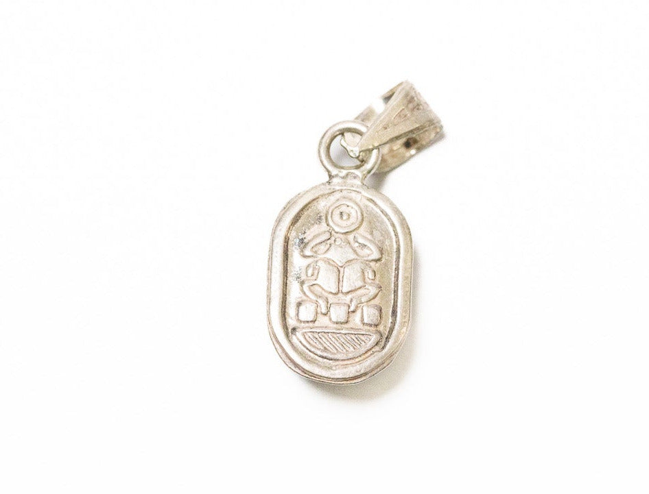 Egyptian Turquoise Scarab Pendant